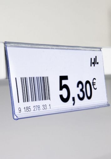 джоб за ценови етикет 26 мм * 44 мм, прозрачен