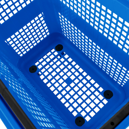 Shopping basket on wheels, 54L