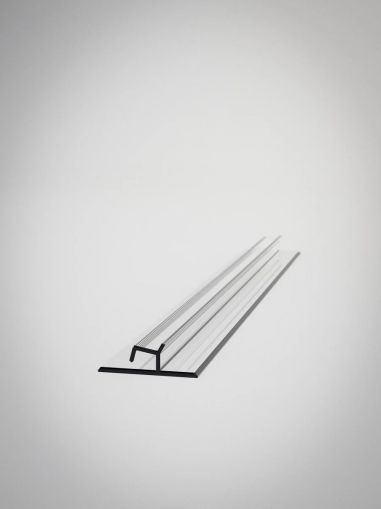 Back rail with mounting adhesive tape