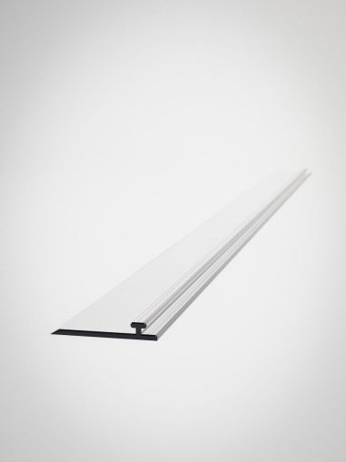 Front rail with mounting adhesive tape