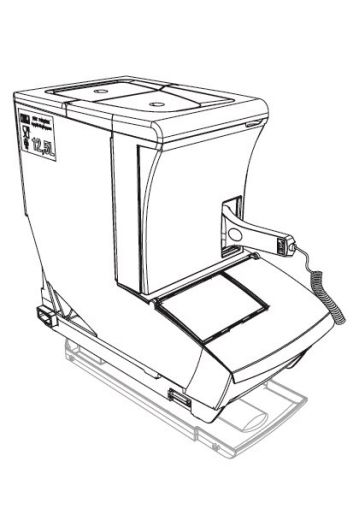 3eBin™ 12.5L Scoop Bin with Scoop and Catch Tray