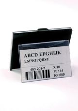 Гръб за допълнителен етикет към ценова касетка