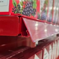 Datastrip for metal shop equipment 39mm*990mm, white