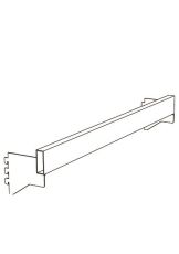 Heavy-Duty X-Bar 25 × 70mm, 1000mm Length